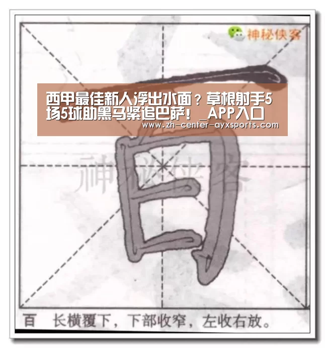 西甲最佳新人浮出水面?草根射手5场5球助黑马紧追巴萨!_APP入口(图2) 爱游戏下载